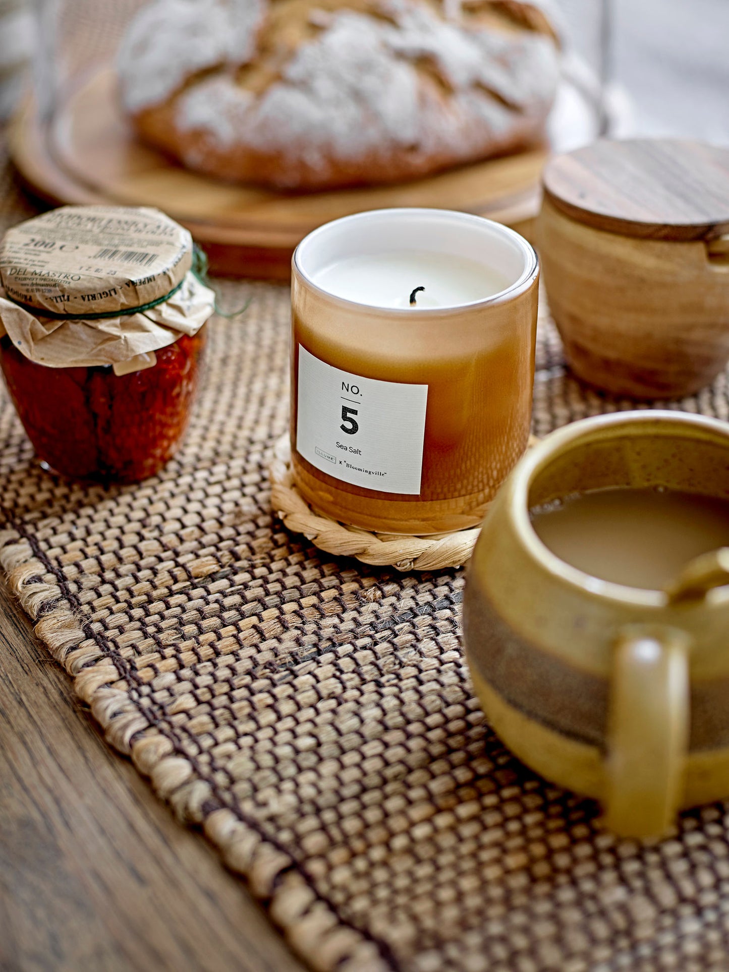 Bloomingville Solange Becher, Natur, Steingut