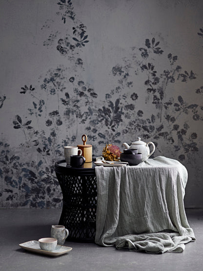 Bloomingville Neri Tasse, Schwarz, Steingut