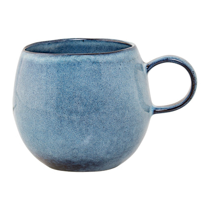 Bloomingville Sandrine Becher, Blue, Steingut