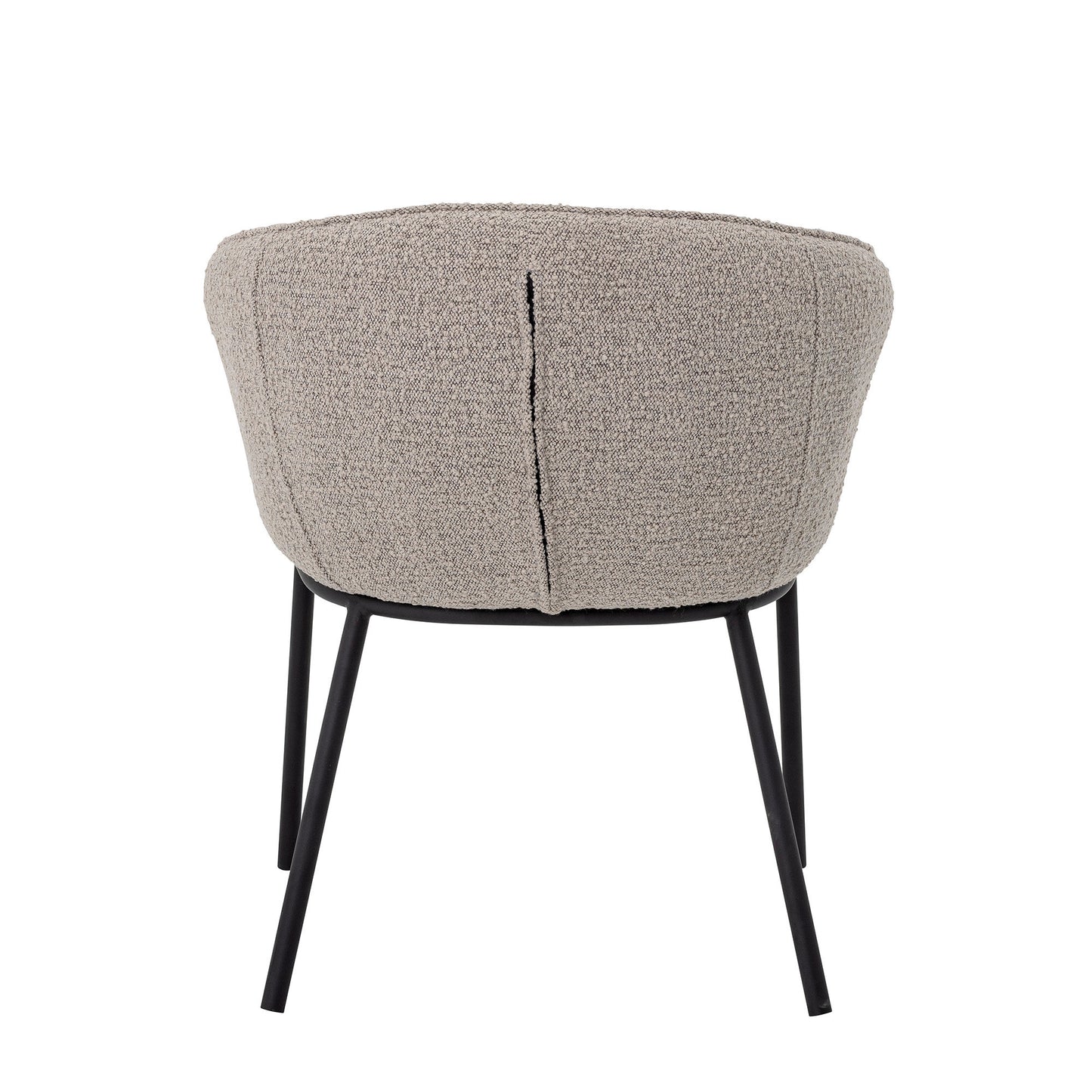 Bloomingville Cortone Esszimmerstuhl, Grau, Polyester