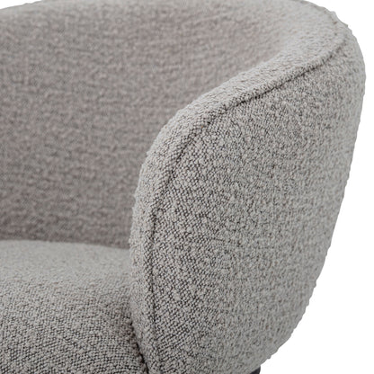Bloomingville Cortone Esszimmerstuhl, Grau, Polyester