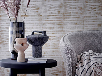 Bloomingville Cortone Esszimmerstuhl, Grau, Polyester
