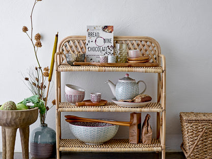 Bloomingville Maya Teller, Bunt, Steingut