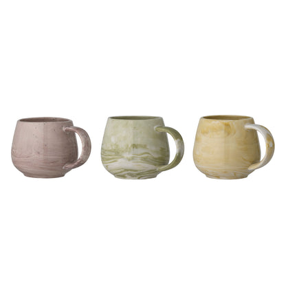 Bloomingville Palma Tasse, Bunt, Steingut