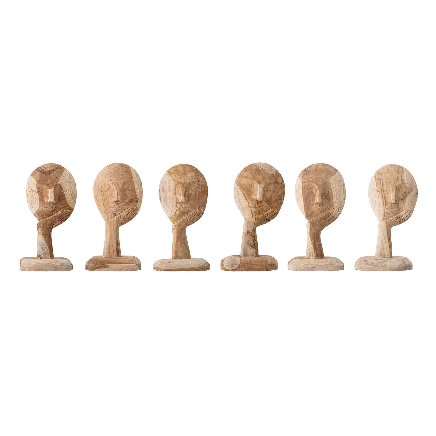 Bloomingville Cacia Deko, Natur, Recyceltes Holz