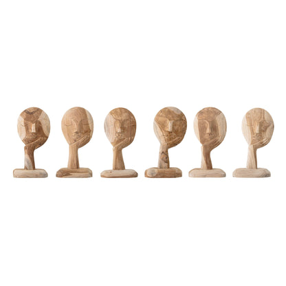 Bloomingville Cacia Deko, Natur, Recyceltes Holz