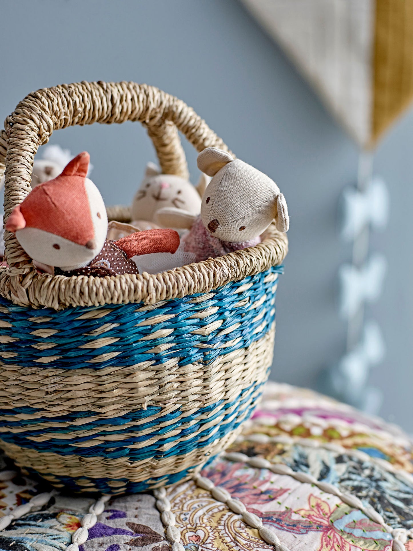 Bloomingville MINI Animal friends Puppe, Bunt, Baumwolle