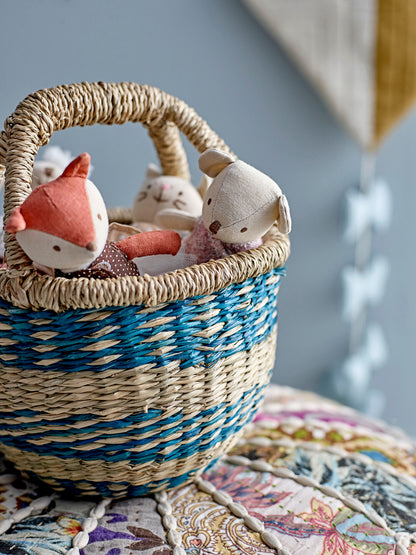 Bloomingville MINI Animal friends Puppe, Bunt, Baumwolle