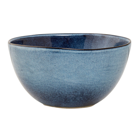 Bloomingville Sandrine Schale, Blue, Steingut