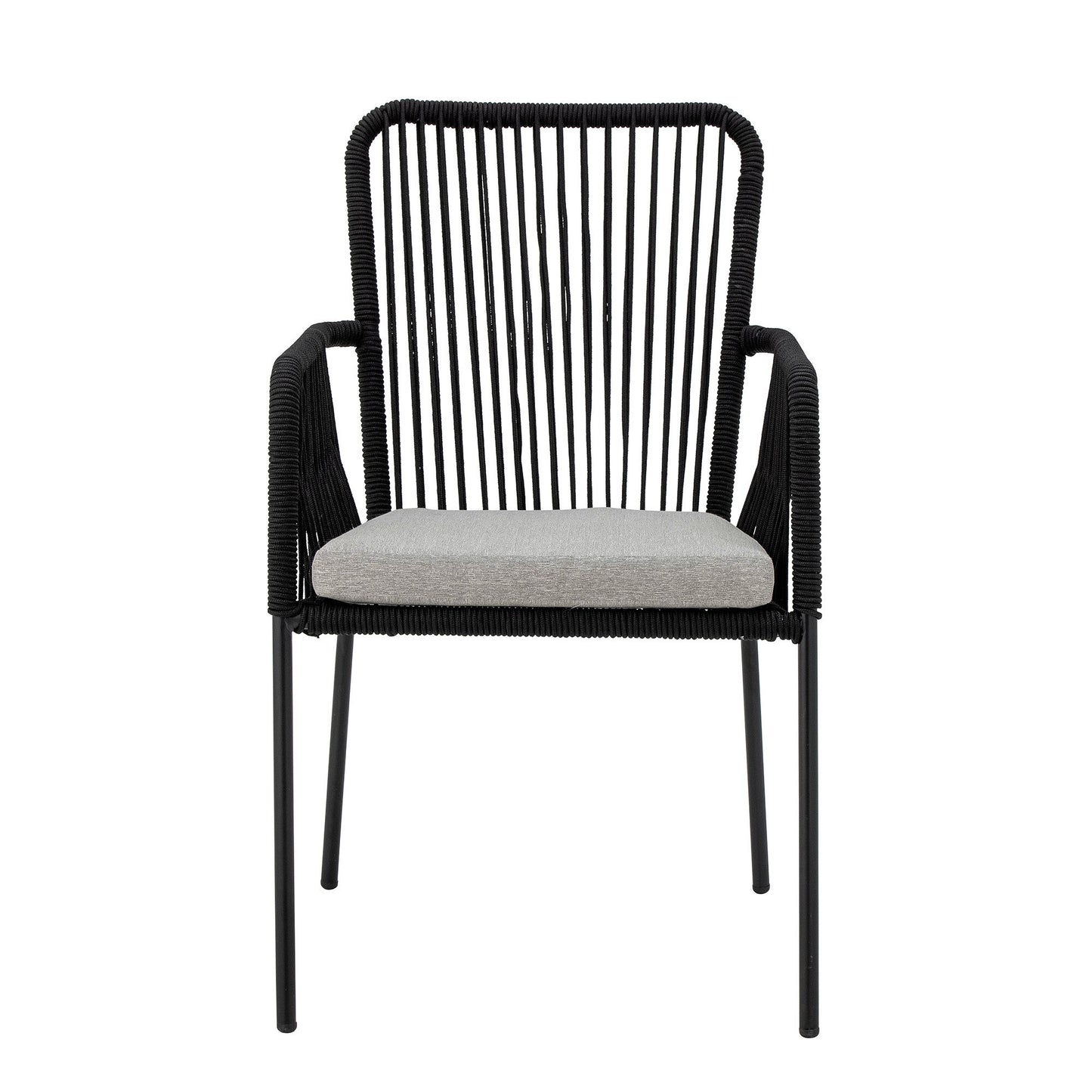 Bloomingville Santino Esszimmerstuhl, Schwarz, Metall