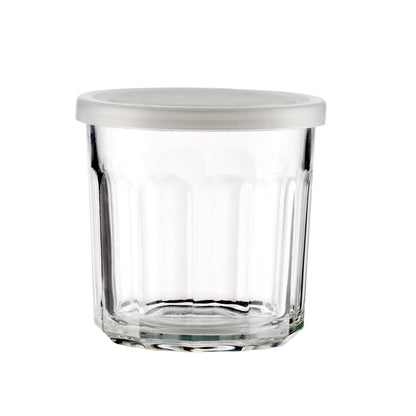 Bloomingville Tessa Gefäß mit Deckel, Klar, Glas