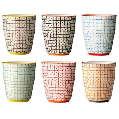 Bloomingville Carla Tasse, Bunt, Steingut