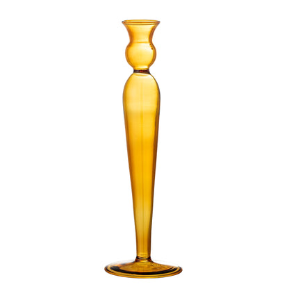 Bloomingville Dara Kerzenhalter, Gelb, Glas