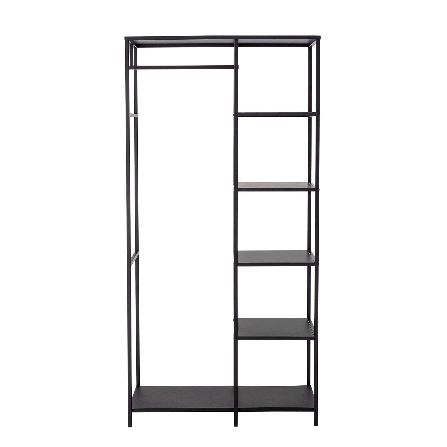 Bloomingville Valde Kleiderständer, Schwarz, Metall
