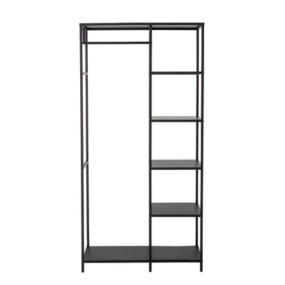 Bloomingville Valde Kleiderständer, Schwarz, Metall