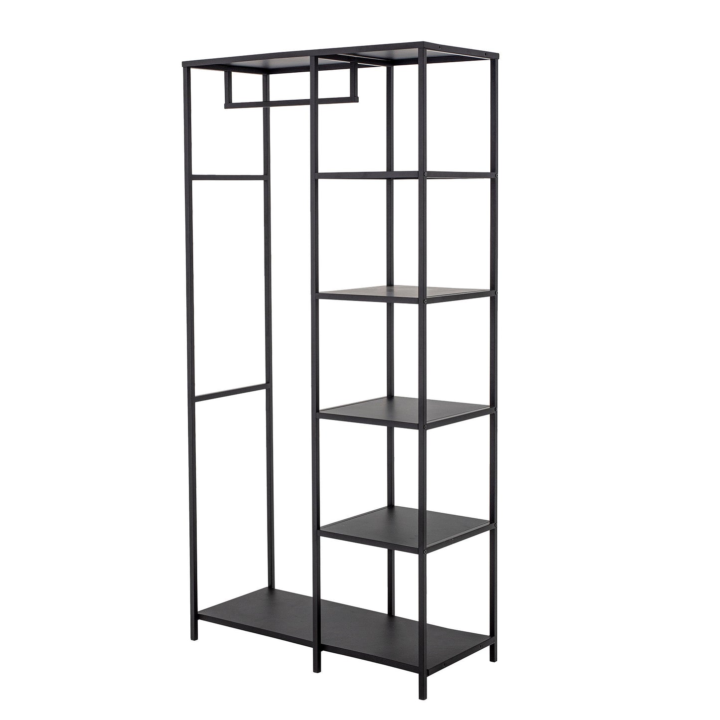 Bloomingville Valde Kleiderständer, Schwarz, Metall