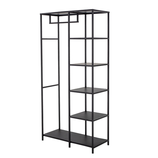Bloomingville Valde Kleiderständer, Schwarz, Metall