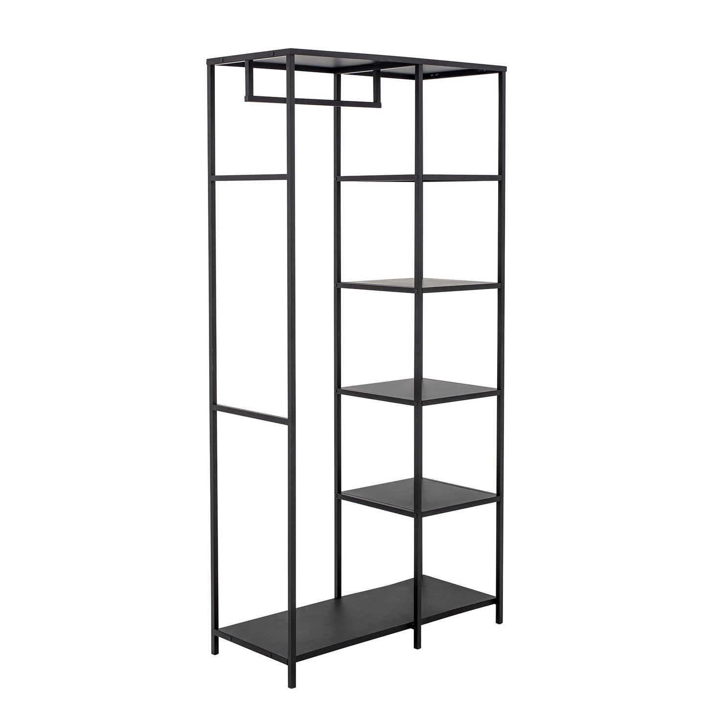 Bloomingville Valde Kleiderständer, Schwarz, Metall