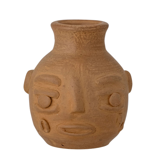 Bloomingville Dede Deko-Vase, Braun, Terrakotta