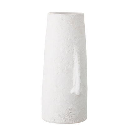Bloomingville Berican Deko-Vase, Weiß, Terrakotta