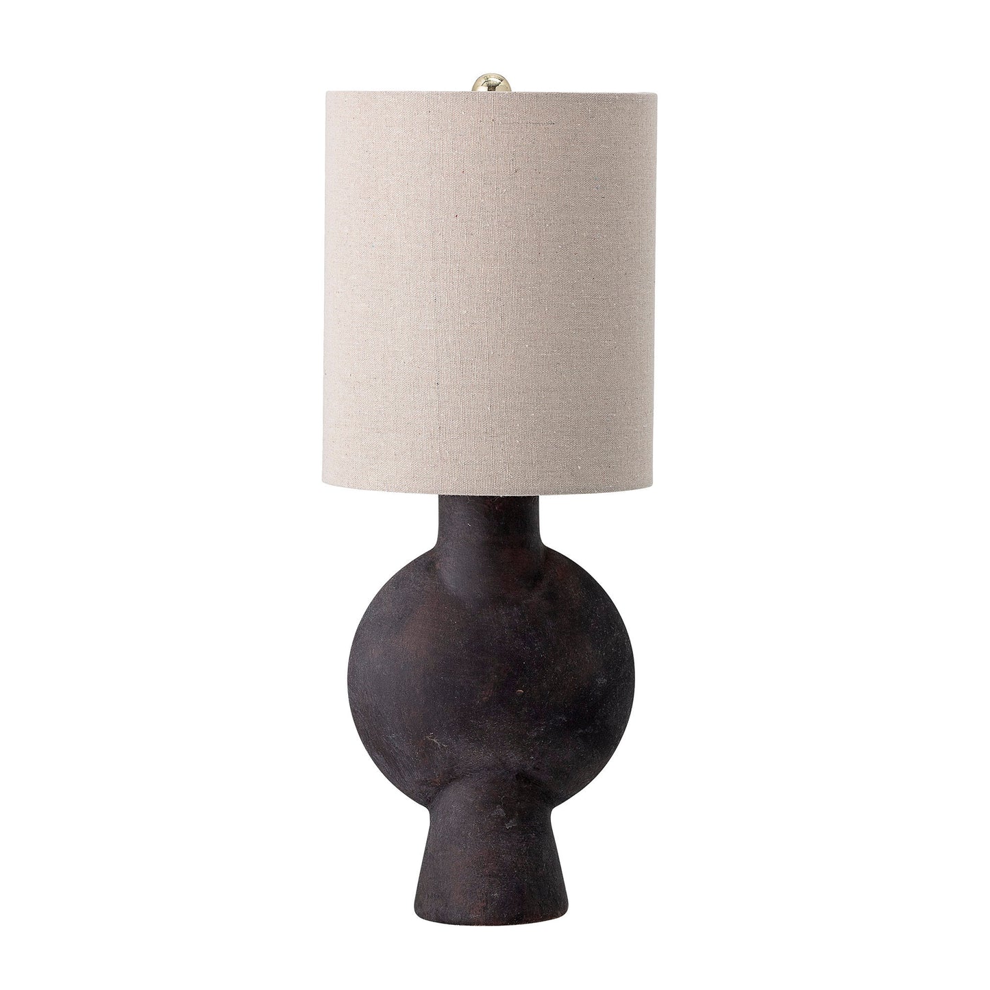 Bloomingville Sergio Tischlampe, Braun, Steingut