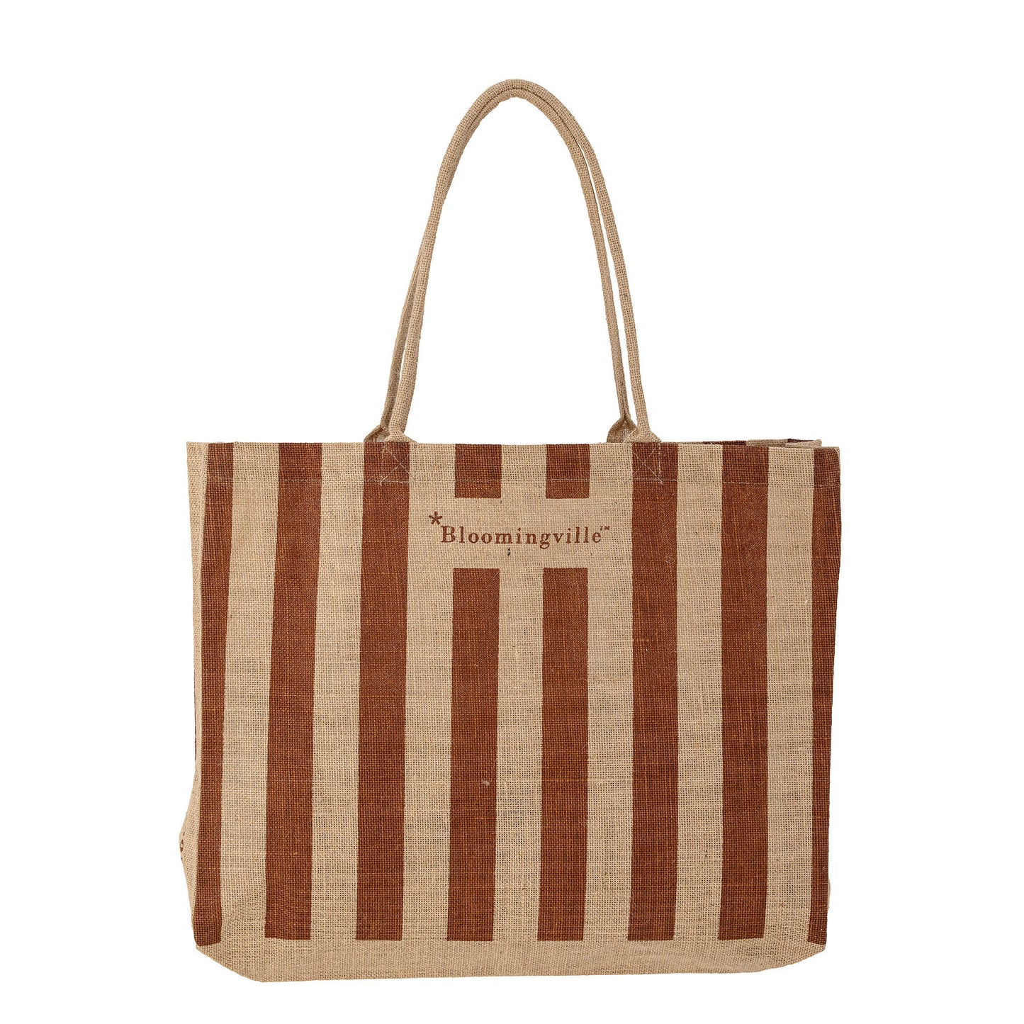 Bloomingville Bergamo Einkaufstasche, Braun, Jute
