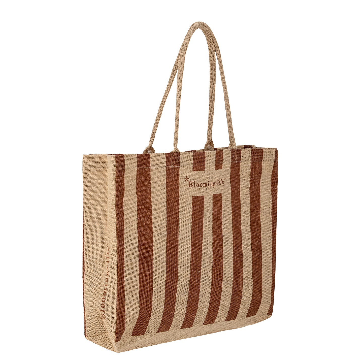 Bloomingville Bergamo Einkaufstasche, Braun, Jute