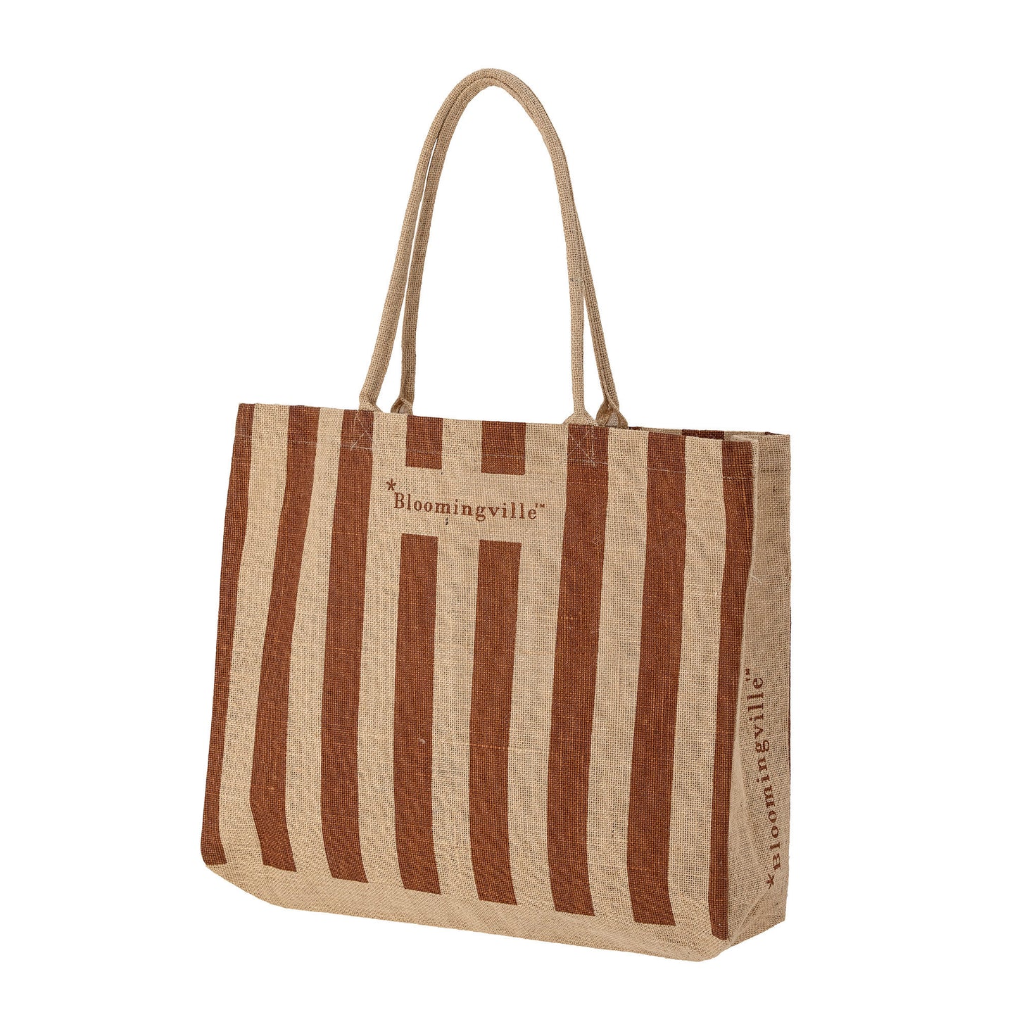 Bloomingville Bergamo Einkaufstasche, Braun, Jute