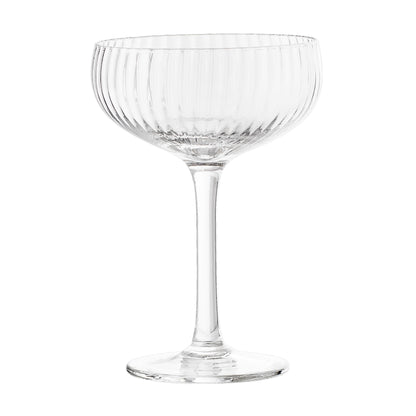 Bloomingville Astrid Champagnerglas, Klar, Glas