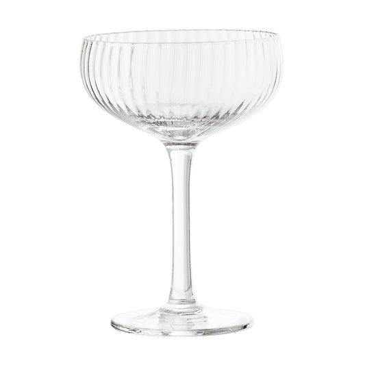 Bloomingville Astrid Champagnerglas, Klar, Glas