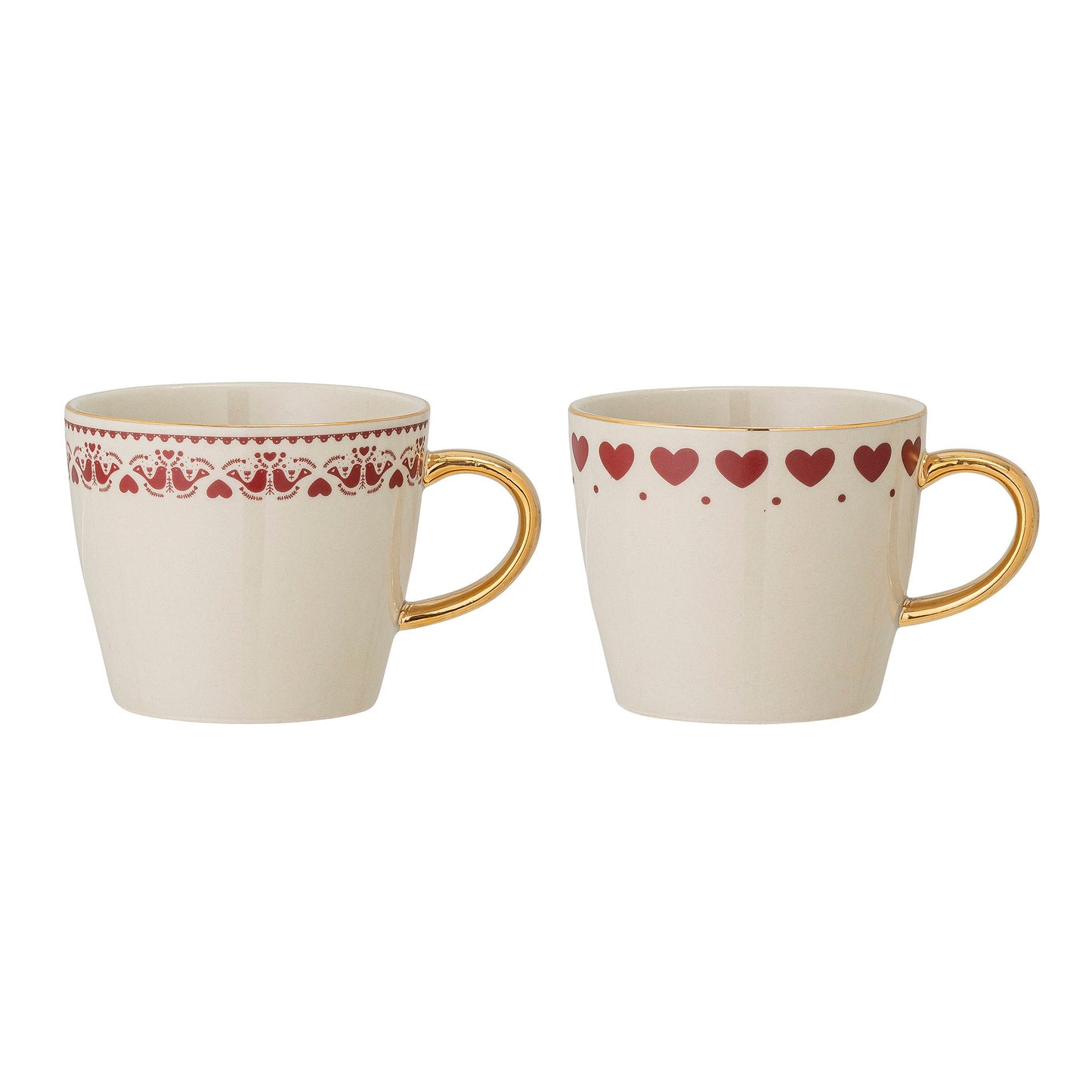 Bloomingville Jolly Becher, Bunt, Steingut