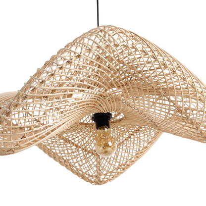 Wellenlampe natur L