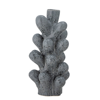 Bloomingville Innes Vase, Blue, Steingut