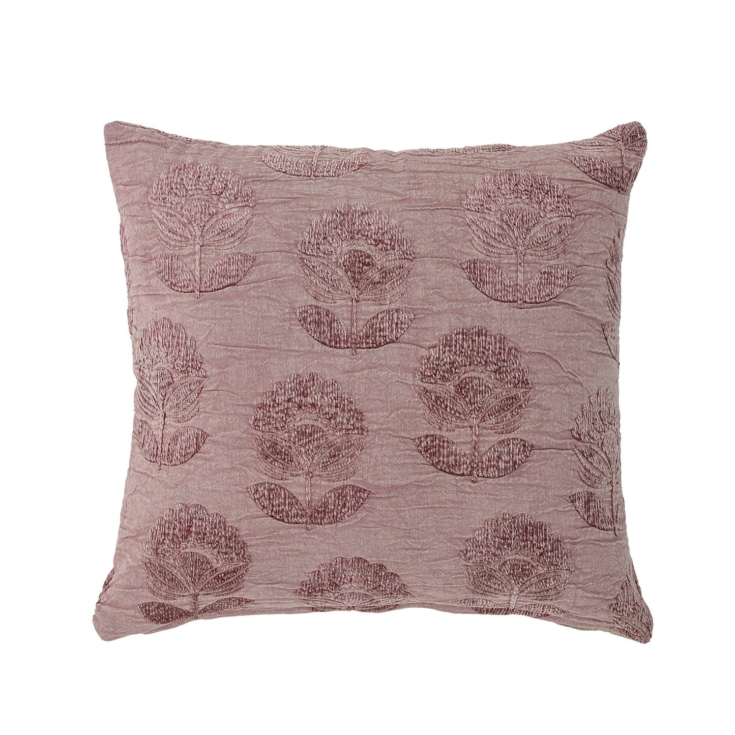 Bloomingville Sofia Kissen, Violett, Baumwolle