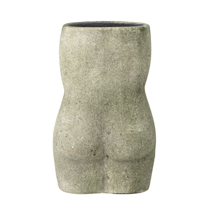 Bloomingville Emeli Deko-Vase, Grün, Terrakotta