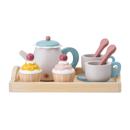Bloomingville MINI Gentrim Spielset, Küche, Bunt, FSC®100%, MDF