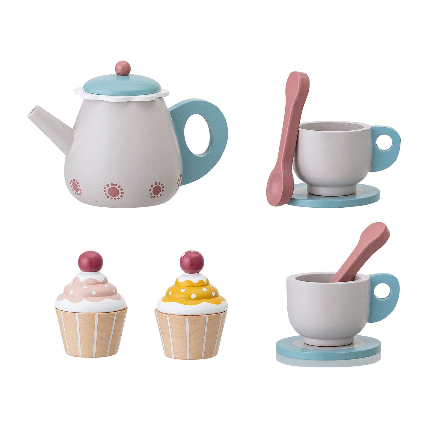 Bloomingville MINI Gentrim Spielset, Küche, Bunt, FSC®100%, MDF
