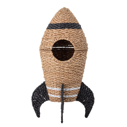 Bloomingville MINI Cosmina Korb mit Deckel, Natur, Seegras