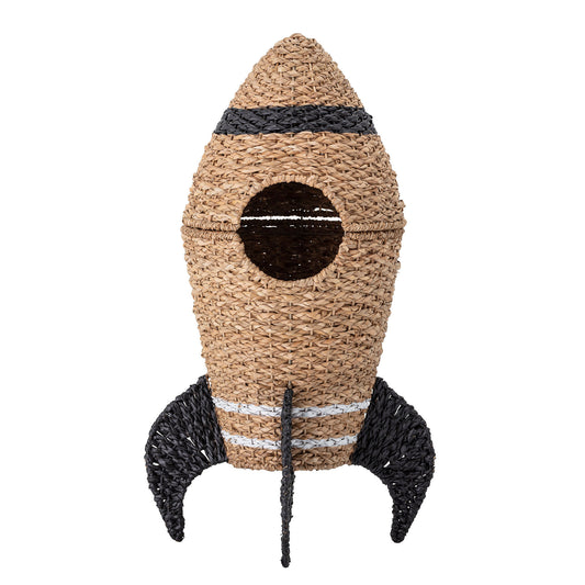 Bloomingville MINI Cosmina Korb mit Deckel, Natur, Seegras