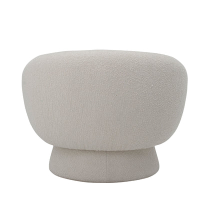 Bloomingville Ted Loungesessel, Weiß, Polyester