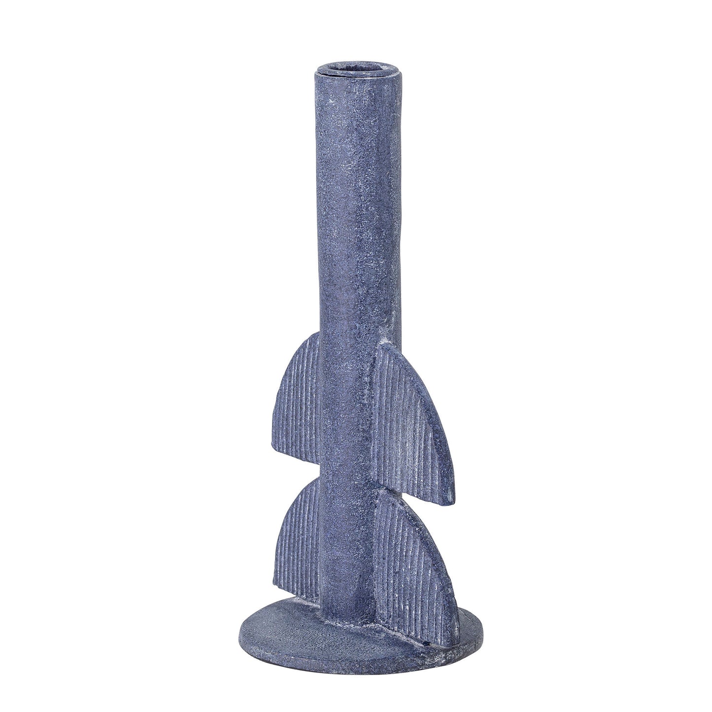 Bloomingville Bess Kerzenhalter, Blue, Polyresin