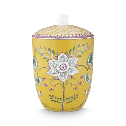 Storage Jar Lily&Lotus Yellow 1.5ltr