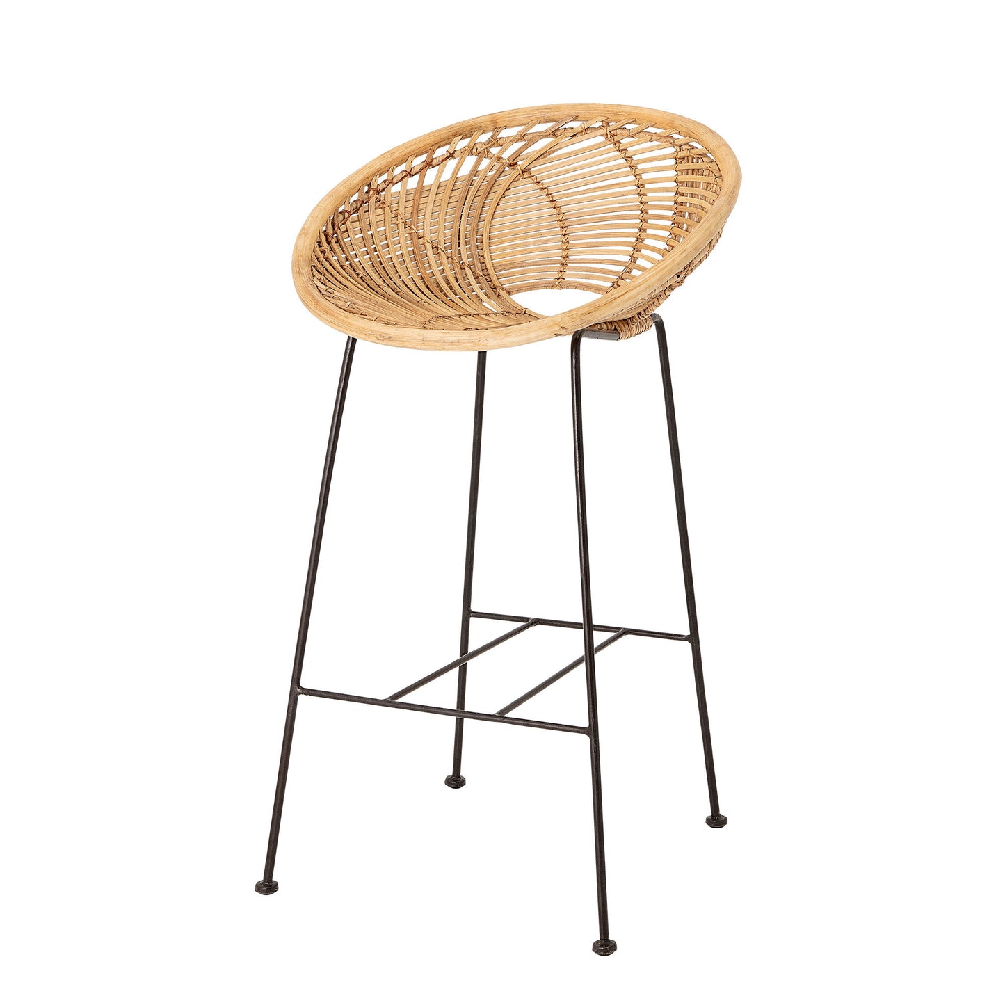 Bloomingville Yonne Barstuhl, Natur, Rattan
