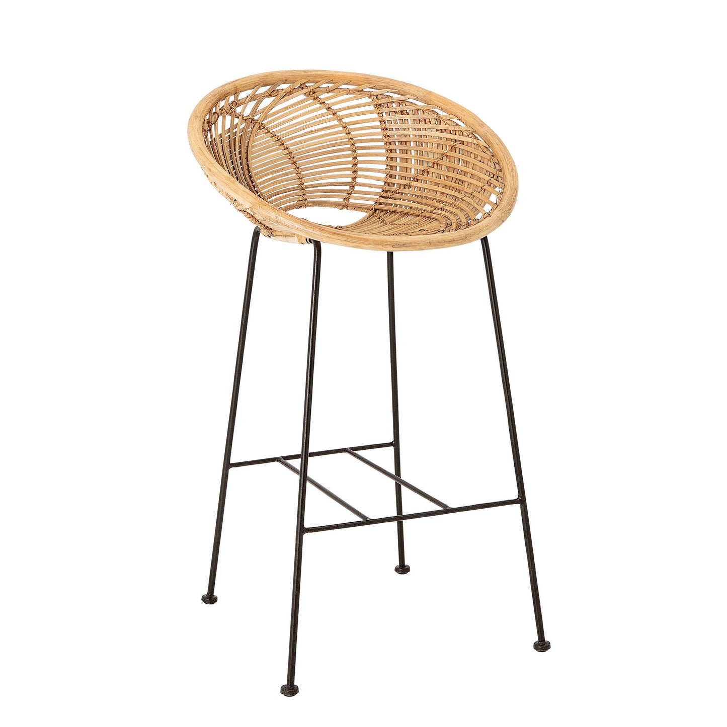 Bloomingville Yonne Barstuhl, Natur, Rattan