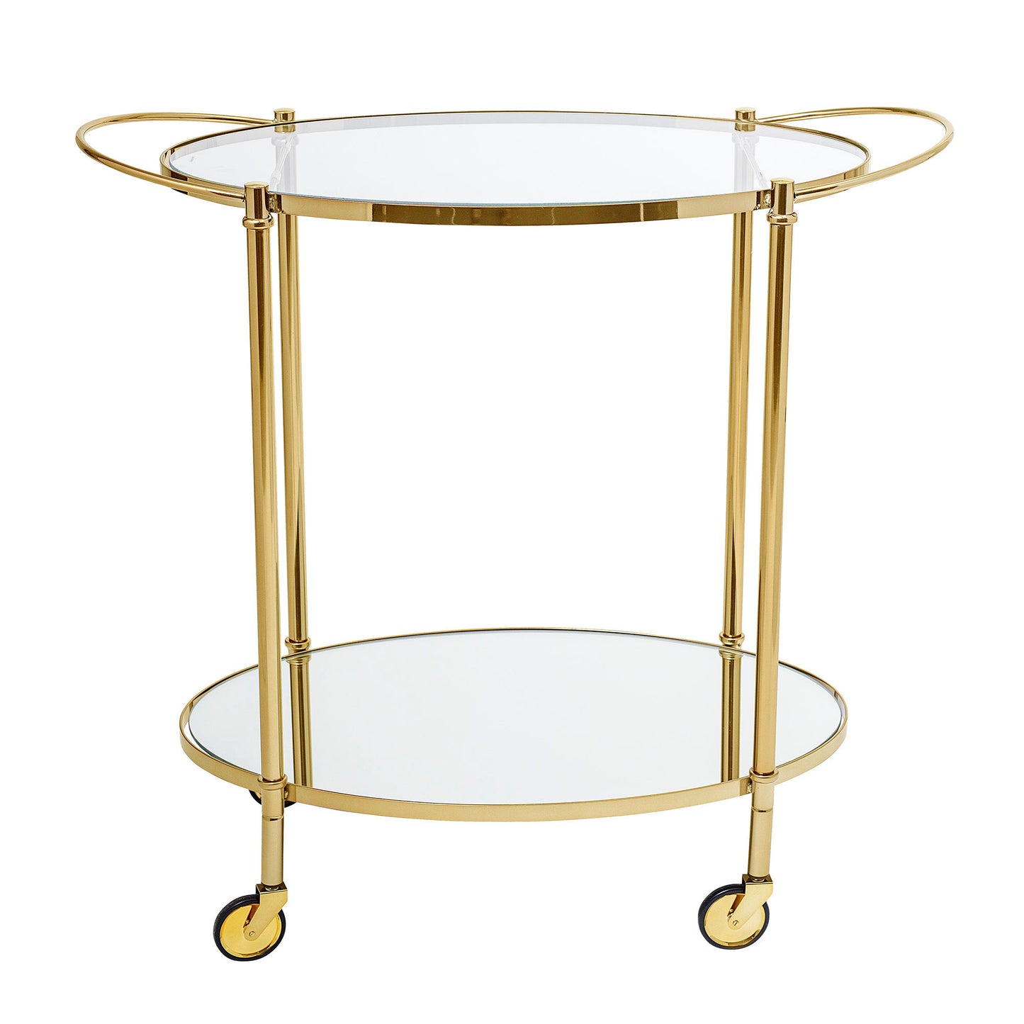 Bloomingville Fine Stehtisch, Gold, Glas