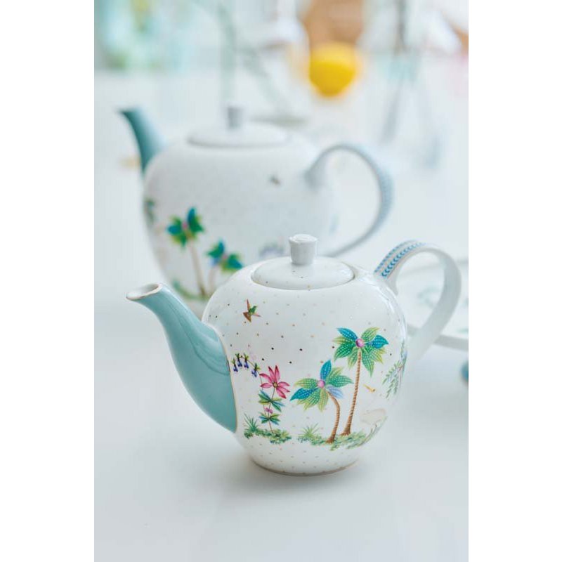 Pip Studio Teetassen und Untertassen Jolie Dots Gold 280ml