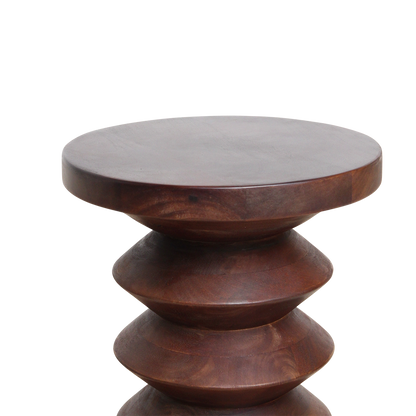 Pacific Collection Hocker aus Mangoholz