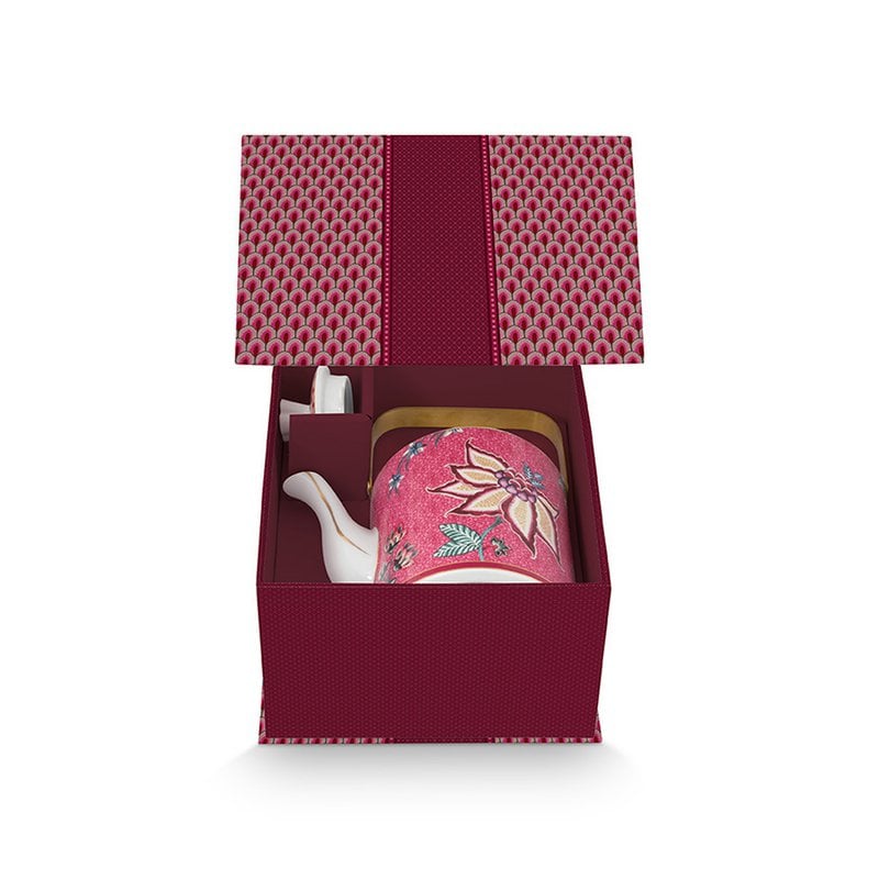 PIP Studio Giftset Teekanne Oriental Flower, 1L