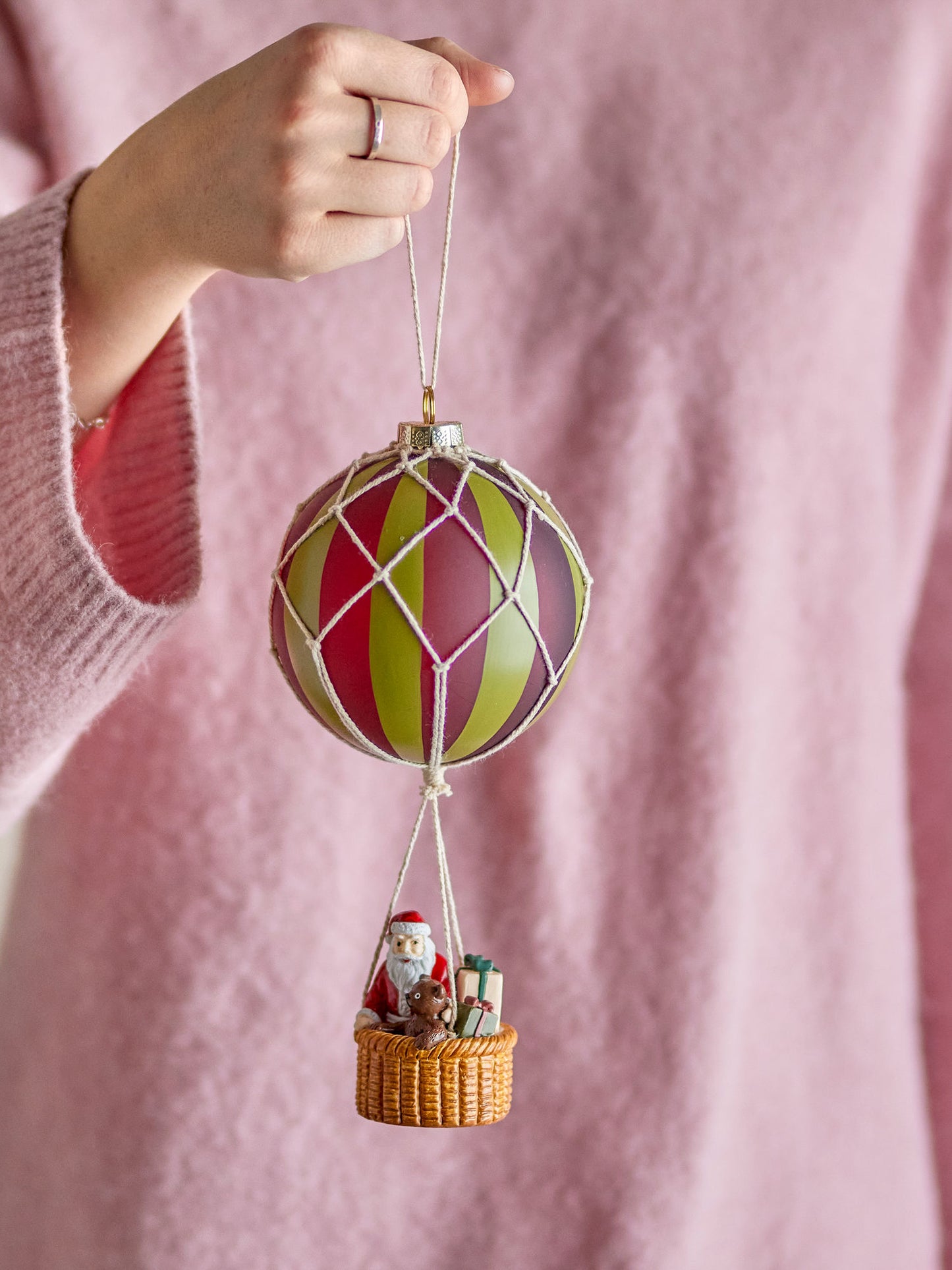 Bloomingville Hettie Ornament, Bunt, Glas