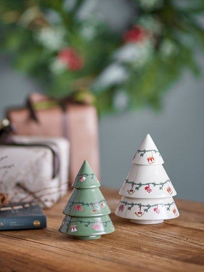 Bloomingville Yule Deko, Bunt, Steingut